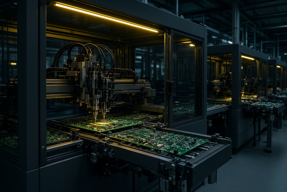 Electronics manufacturing services production line