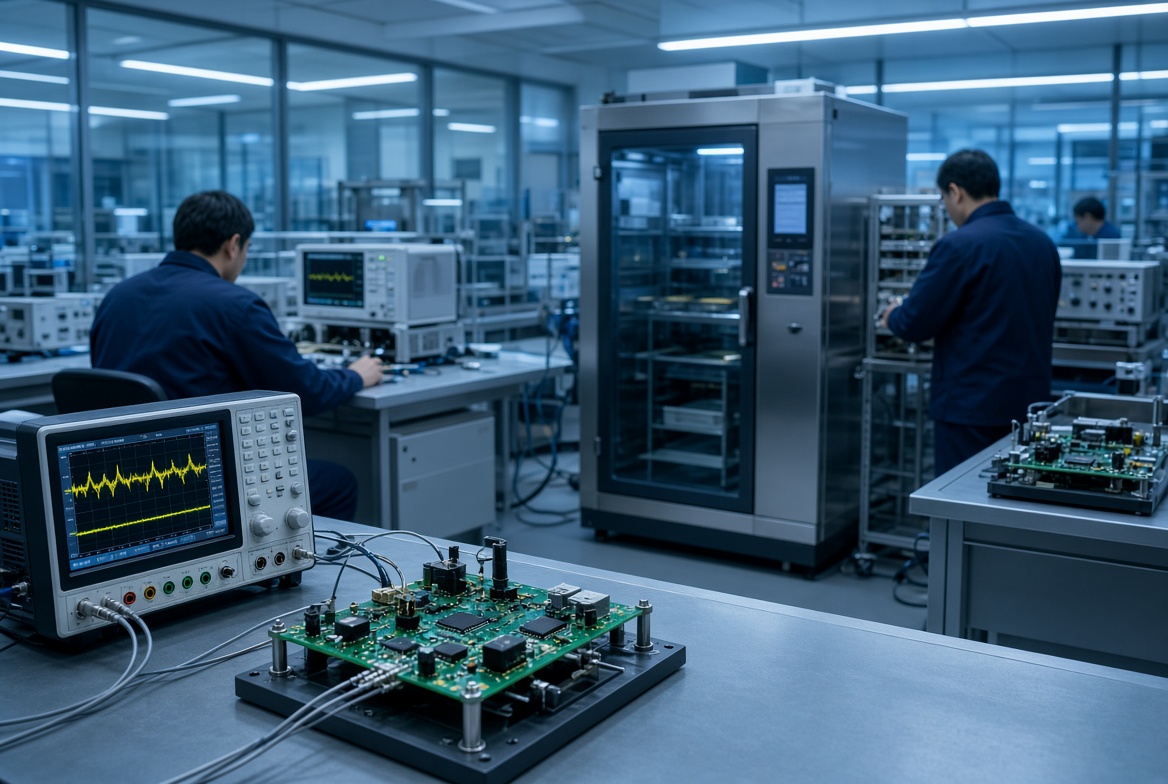 Electronics validation laboratory